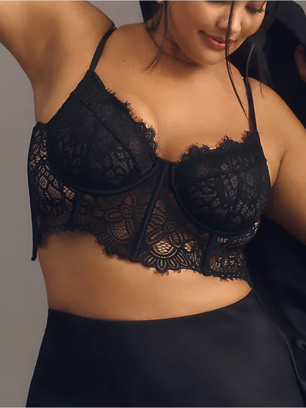 By Anthropologie Giselle Lace Bustier